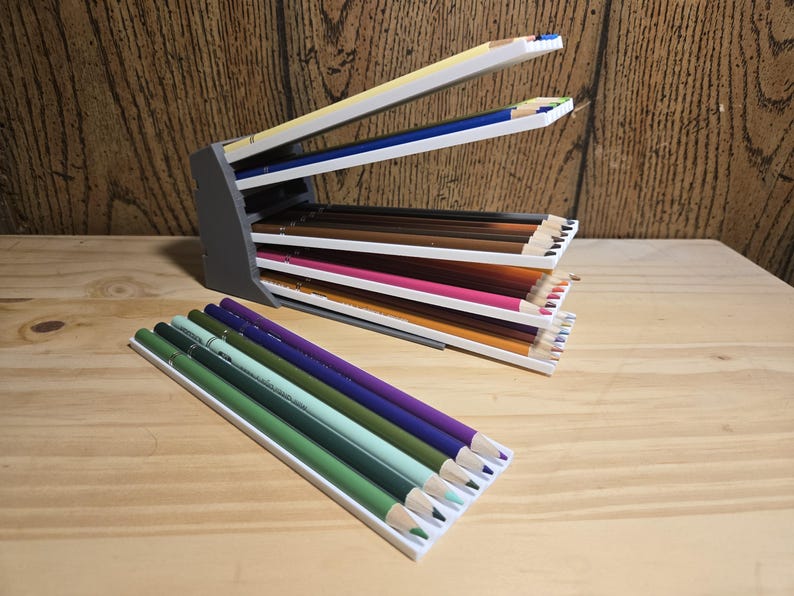 Modular Colored Pencil Rack - Etsy