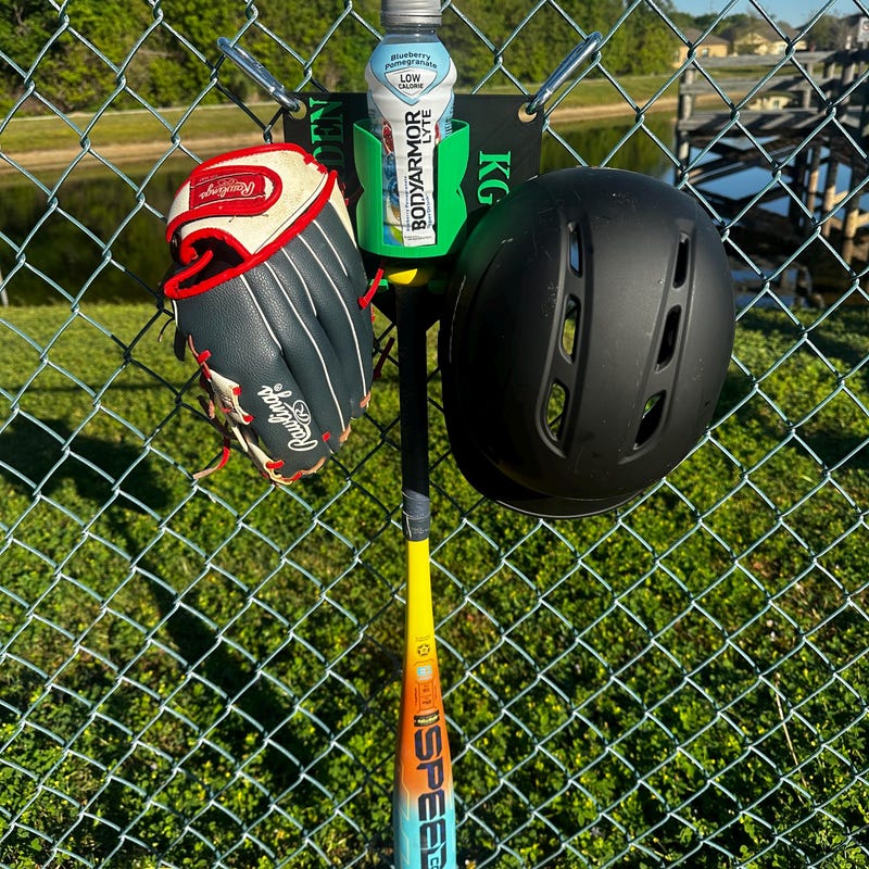 Custom Baseball Dugout Organizer