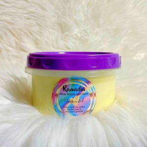 Premium Organic Raw Unrefined African Whipped Cocoa Body Butter (8 oz)