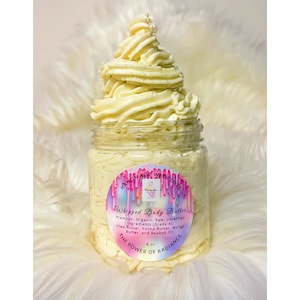 Premium Organic Raw Unrefined African Whipped Body Butters (4 oz)
