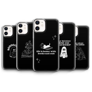 Custodia per telefono Book Lover Bookish Book girl Reading cover per iPhone 16e, 16, 15, 14, 13, 12, 11, Samsung S25 Fe, S24, S23, Pixel 9 Pro XL, 8, 7