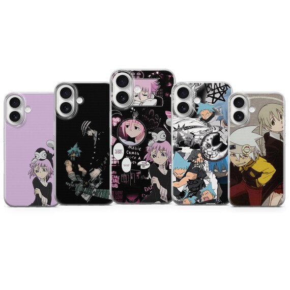 Soul Eater Phone Case Evans Maka Black Star Shoujo Death The Kid Anime Manga Cover For iPhone 17 | Samsung S25 | Google Pixel 10 Soul Eater Phone Case Evans Maka Black Star Shoujo Death The Kid Anime Manga Cover For iPhone 17 | Samsung S25 | Google Pixel 10