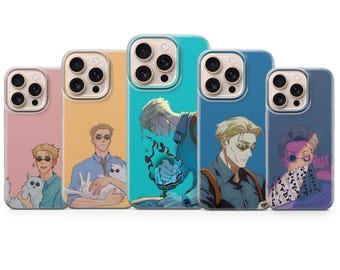 Nanami Kento Phone Case Jujutsu Kaisen Anime iPhone 17 16 15 14 13 Pro Max Samsung S26 S25 Manga Cover Pixel 10 9 8 7