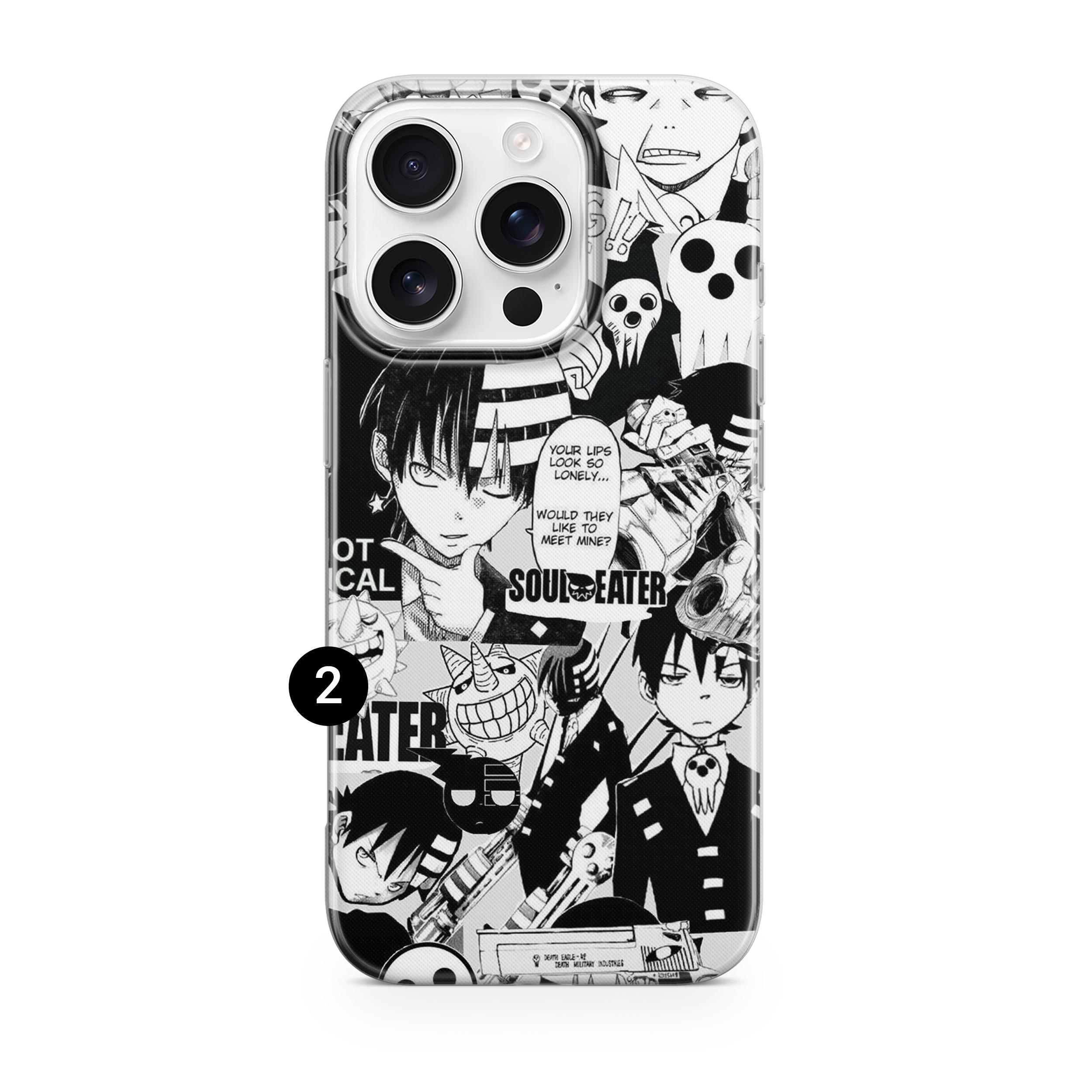 Soul Eater Phone Case Death the Kid Anime Manga Cover for iPhone