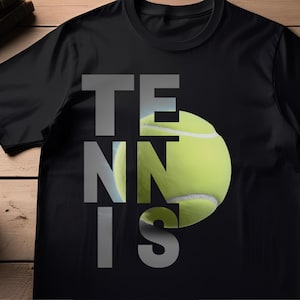 Tennis Shirt For Tennis Lover Gift For Athlete Cool Tennis Design T Shirt Tennis player Tee Gift for her Gift for him Gift for friend