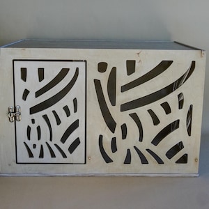 Custom Pet Crate, Wooden Dog Crate Furniture, Dog House, Dog Gifts, Wood Decor, Dog Accessories, Home Gifts