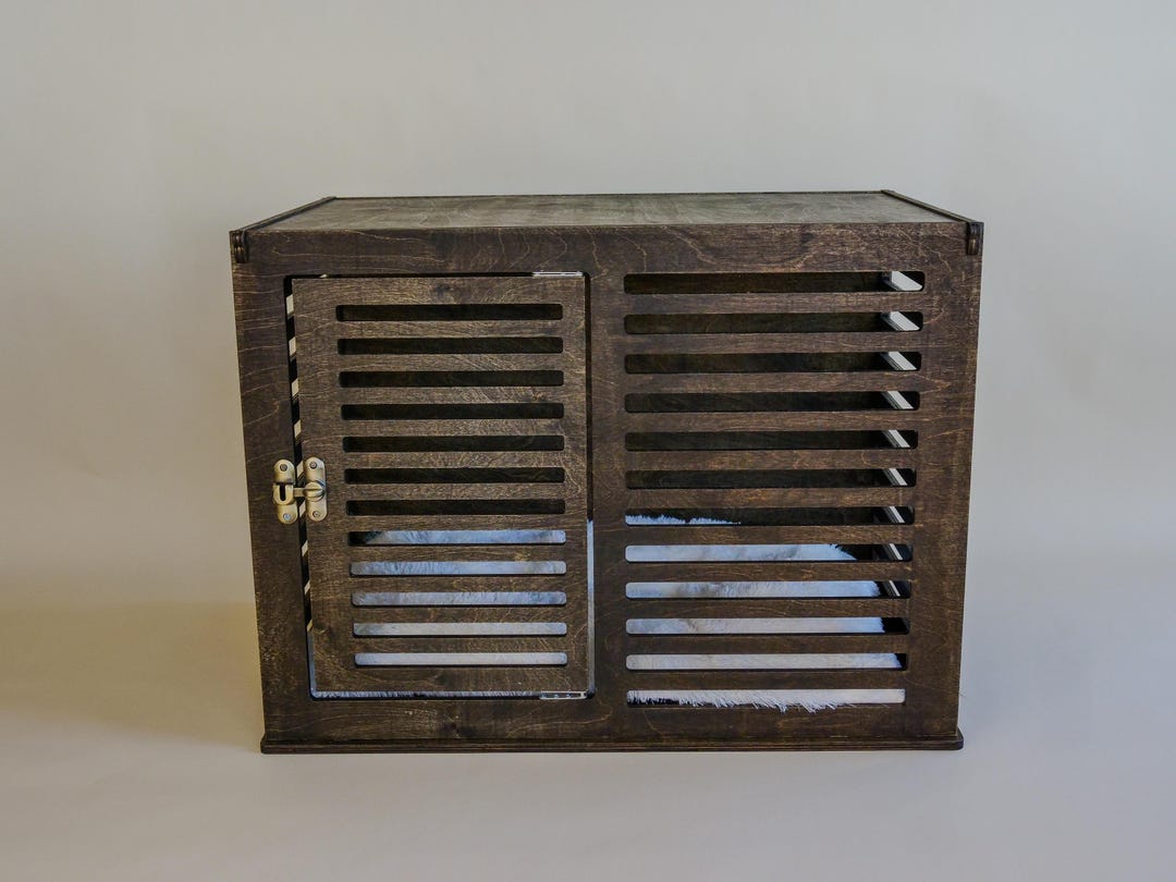Wooden Dog Crate, Dog Crate Furniture, Custom Pet Design, Dog ...
