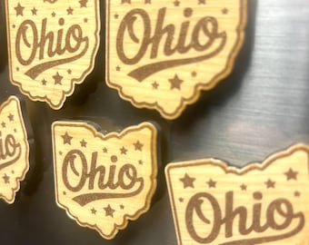 State Pride Veneer Ohio Magnet Set