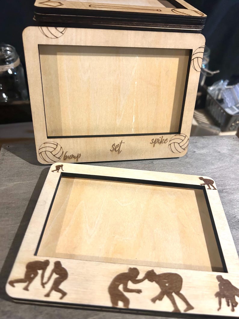Engraved Wooden Team Picture Frames - Etsy