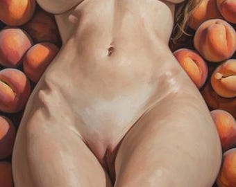 Minimalist Oil Paintings -12 x Nude Lady Paintings | wall art | home decor | digital download | digital prints | personalized gift