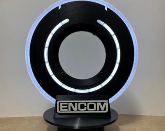 LED Tron Legacy Identity Disc V2 / 3D printed