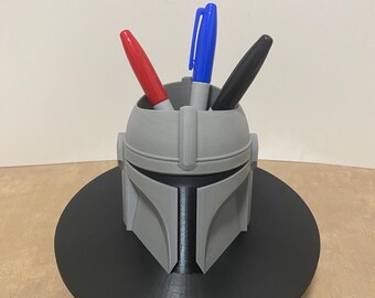 Mandalorian Pen Cup