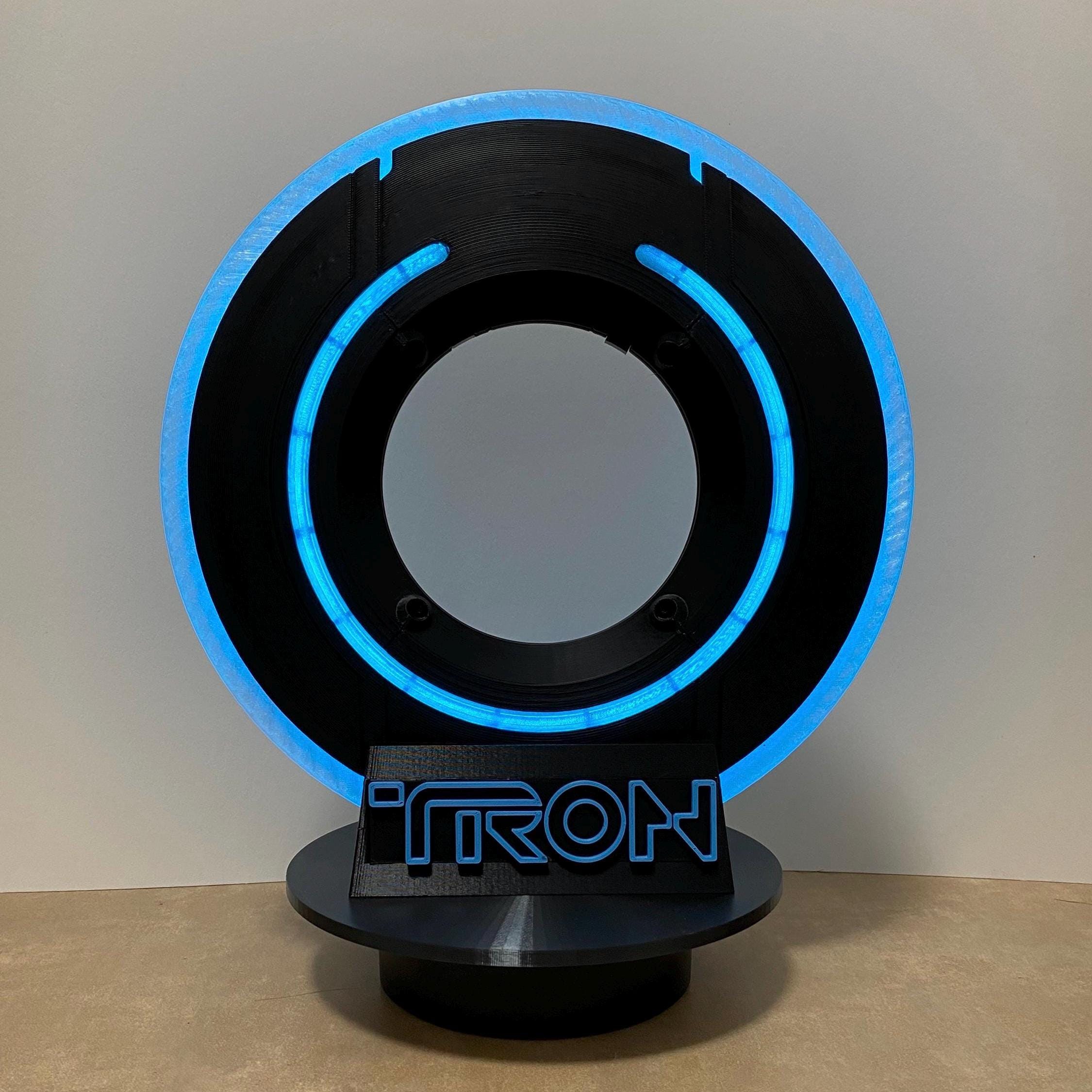 LED Tron Legacy Identity Disc V2 / 3D Printed - Etsy