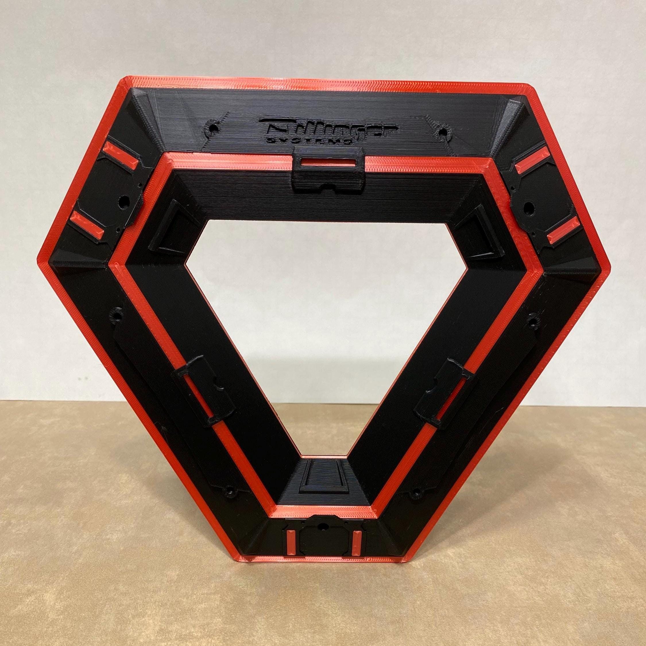 Disco de identidad de Tron Ares impreso en 3D (sin LED)