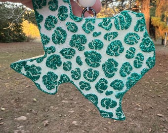 Texas Cheetah Print Car Freshie