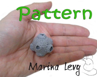 Moon / Asteroid Amigurumi Crochet Pattern - Space PDF