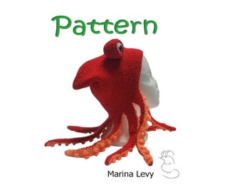 Octopus Beanie Style Knitted Hat