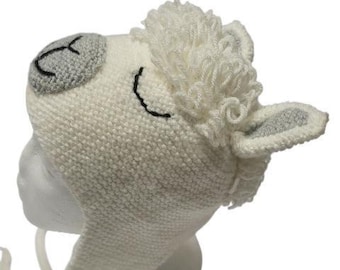 Llama Knitted Hat Pattern