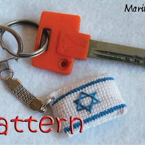 Pattern - Flag of Israel Amigurumi tutorial