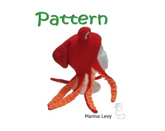 Octopus Style Knitted Hat Pattern - Tentacle Hat PDF