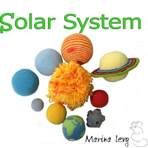 Solar system - crochet tutorial