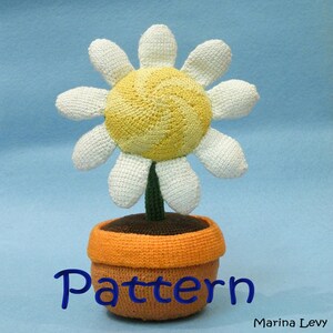 Wzór na szydełkowane amigurumi - tutorial Daisy amigurumi