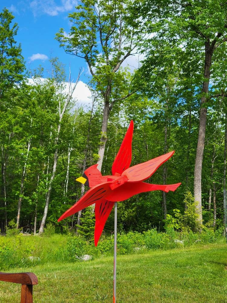 Jaws Disaster Whirligig - Funny Shark Yard Art Wind Spinner, Garden Decor 13.8" Size-730897