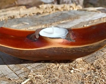 Unique, Rare, Manzanita Tea Light candle holder