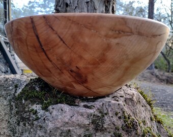 English Walnut bowl with natural finish
