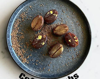Coffee Bomb | Isomalt Coffee Bean | Luxury Coffee Gift | Instant Coffee Drink Bomb | Unique Gift for Coffee Lovers