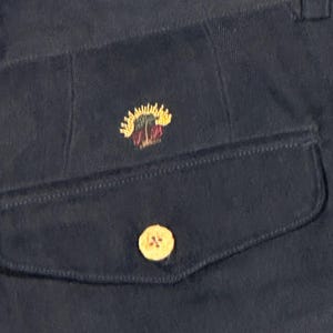 Vtg Tommy Bahama Silk Pleated Shorts Men 30 Navy Blue Summer Old Money Coastal image 8