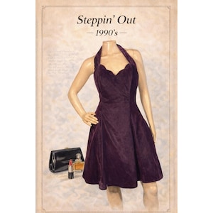 90s Backless Dress - Etsy