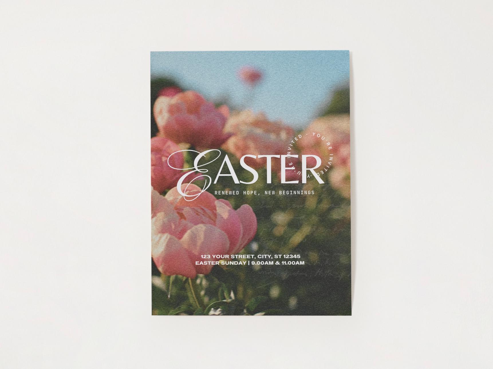 Editable Church Easter Graphics Canva | Editable Easter Graphics ...