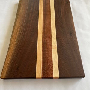 Walnut Live Edge Cutting Board