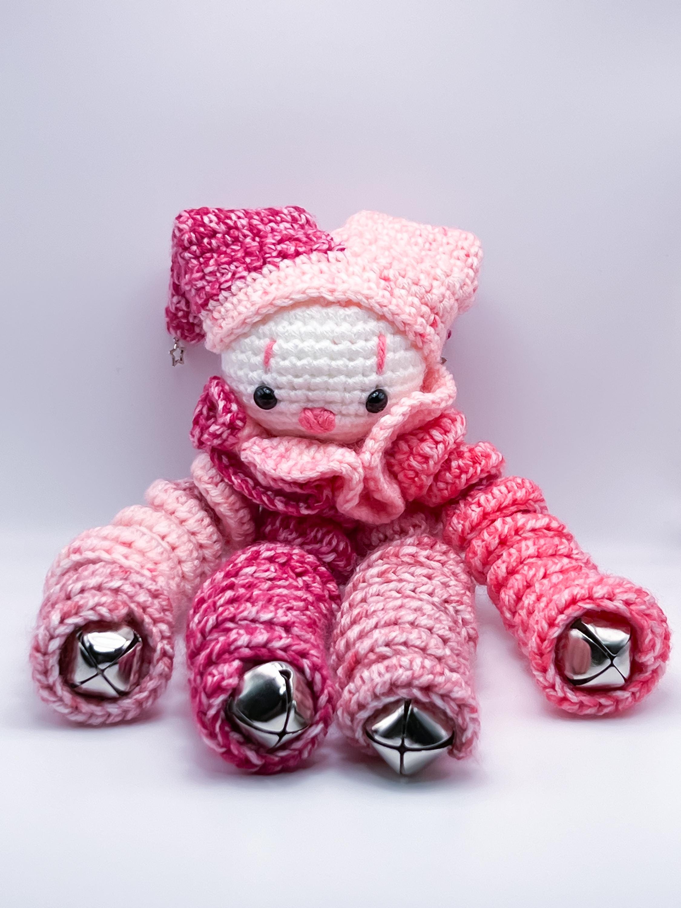 Personalized Crochet Spiral Clowns (READ DESCRIPTION)