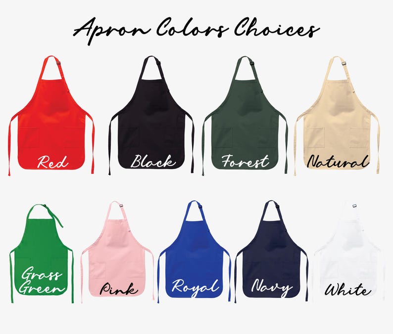 Apron Collection Personalized Pottery Apron, Custom Artist Smock - Etsy