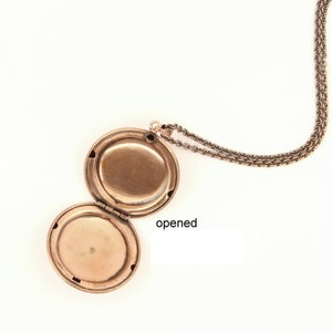 Vintage Round Star Locket NM230909 Etsy