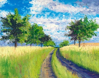 Giclee print, Country Road, 8 x 10 in.