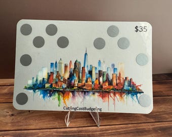 City Scratch Off | Savings Challenge