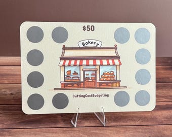 Bakery Scratch Off | Savings Challenge