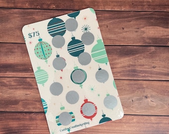 Ornament Scratch Off | Savings Challenge