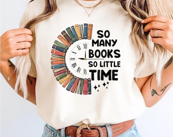 So viele Bücher, so wenig Zeit PNG SVG, Sublimationsdesign, Bücherwurm Png, Buchliebhaber Png, Retro Png, T-Shirt Design, digitaler Download Png