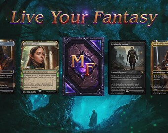 CUSTOM *PERSONALIZED* Character Trading Cards