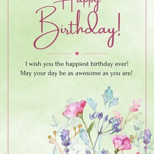 Personalisierte digitale Grußkarte | Happy_Birthday_Card_Elegant_Watercolor_Design