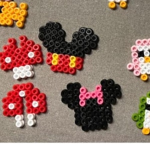 Custom crafted perler beads