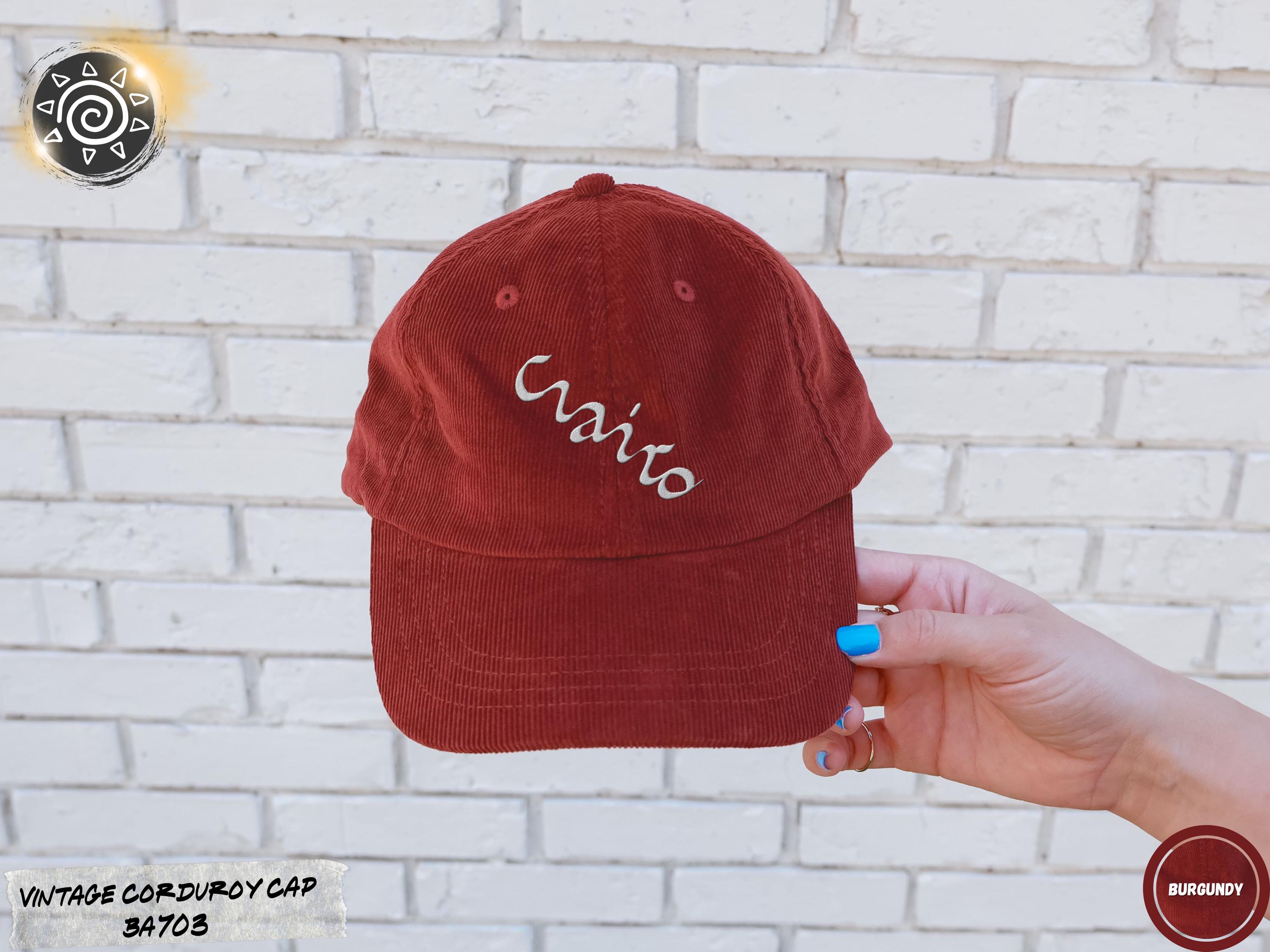 ミュージシャン Clairo charm cap Clairo Charm - Vintage Corduroy Cap - Etsy