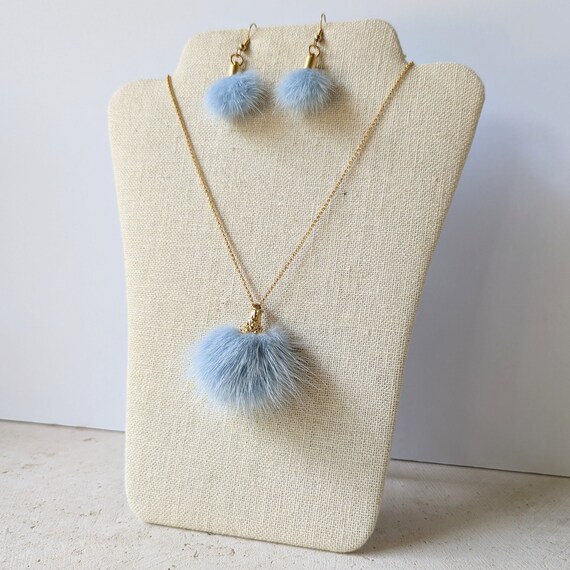 Pom Pom Chain Earrings Pom Pom Chain Earrings