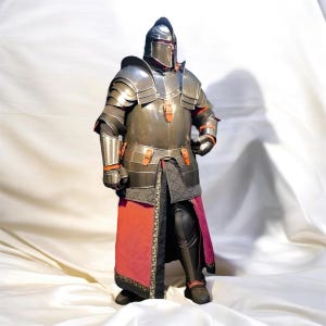 Medieval Knight Full Body Armor Suit – Handmade Steel Cosplay Armor for LARP, SCA & Renaissance Fair – Gothic Crusader Costume
