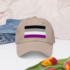 Asexuality Pride Flag Dad Cap