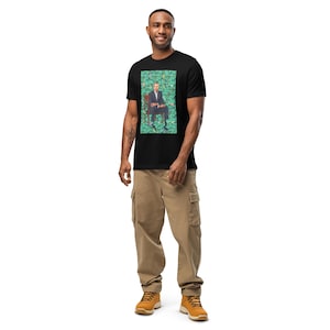 President Barack Obama by Kehinde Wiley Unisex T-Shirt (made in the USA) | Bella + Canvas